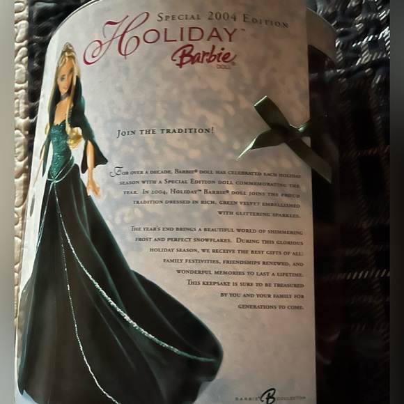 Special 2004 edition holiday Barbie doll.